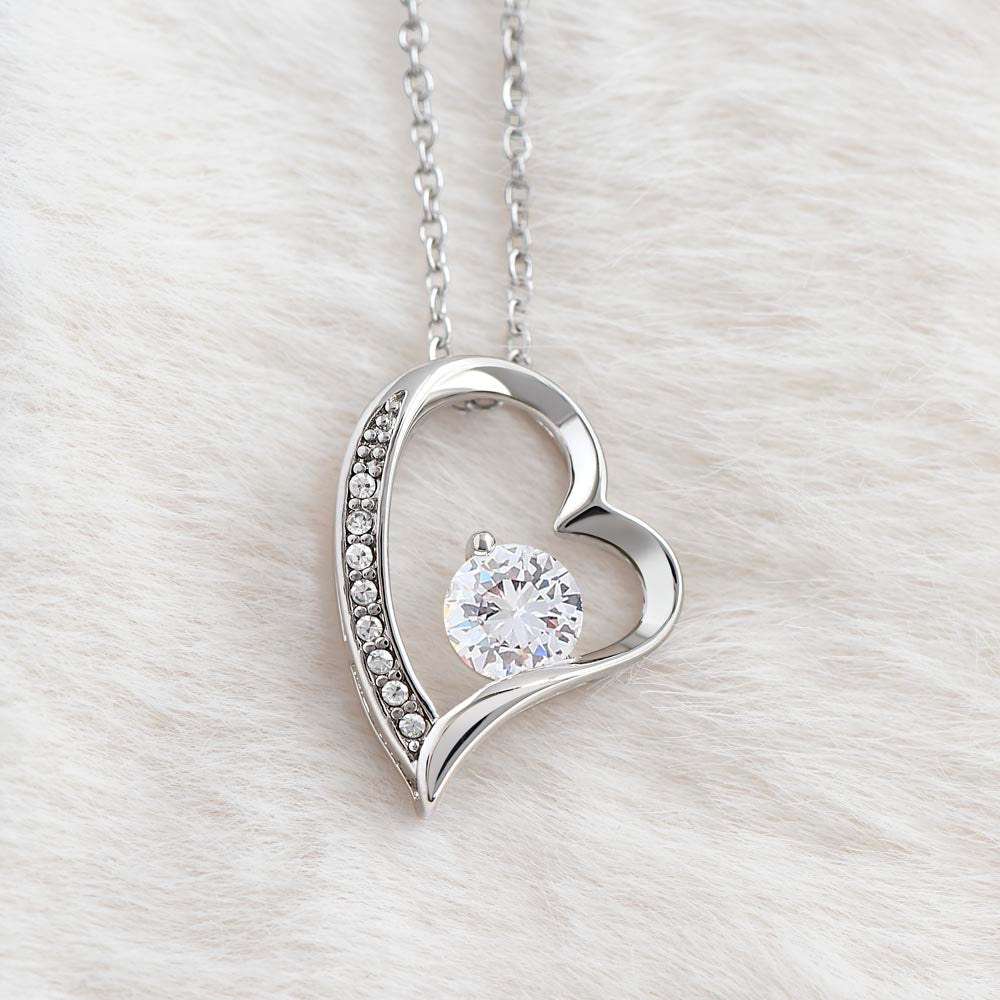 To my wife my Queen, Forever Love Necklace, Special gift for wife, Anniversary and Christmas gift