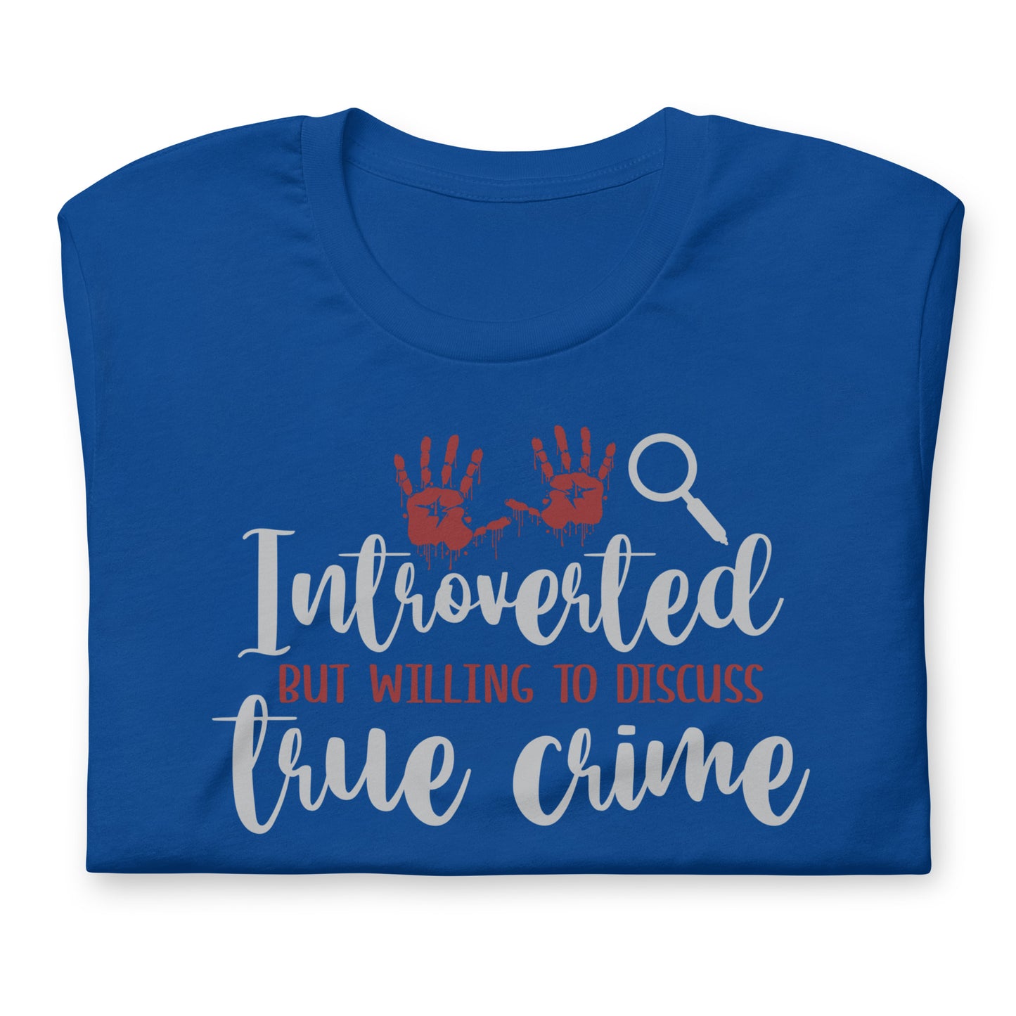 Introverted but Willing to Discuss True Crime