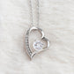 To my wife my Queen, Forever Love Necklace, Special gift for wife, Anniversary and Christmas gift